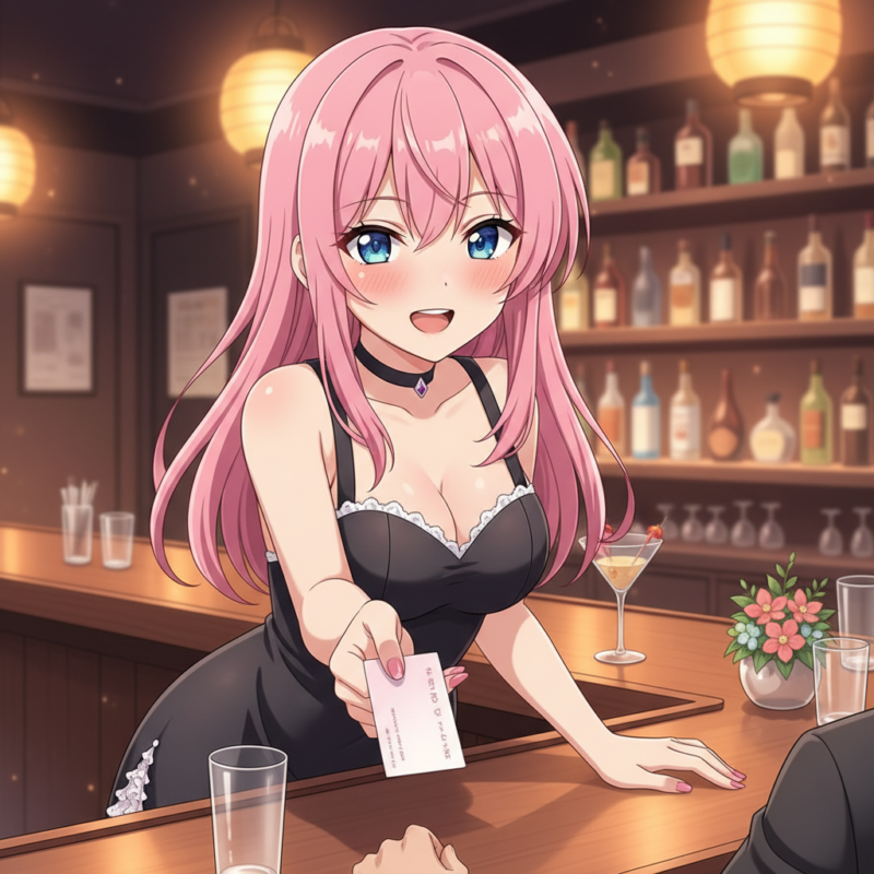 ガールズバーで名刺をもらうのは脈あり？女の子の心理とは