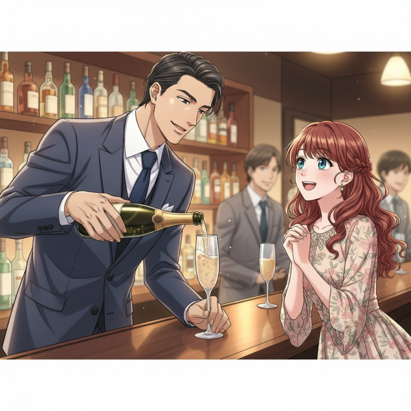 シャンパンを頼んだ後が本番！一目置かれるスマートな振る舞い