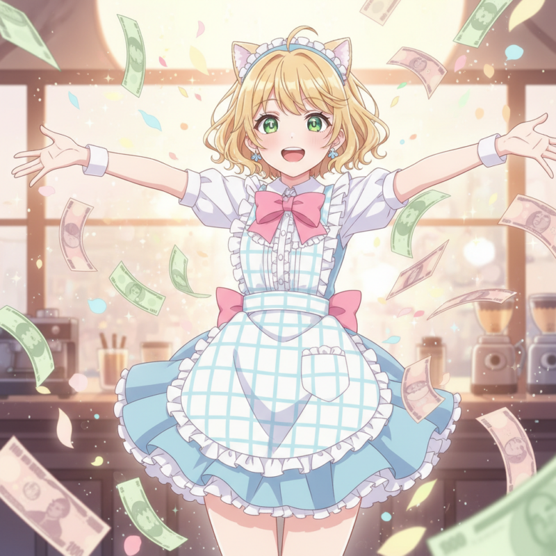 コンカフェって本当に稼げるの？月収50万円も夢じゃないってホント？