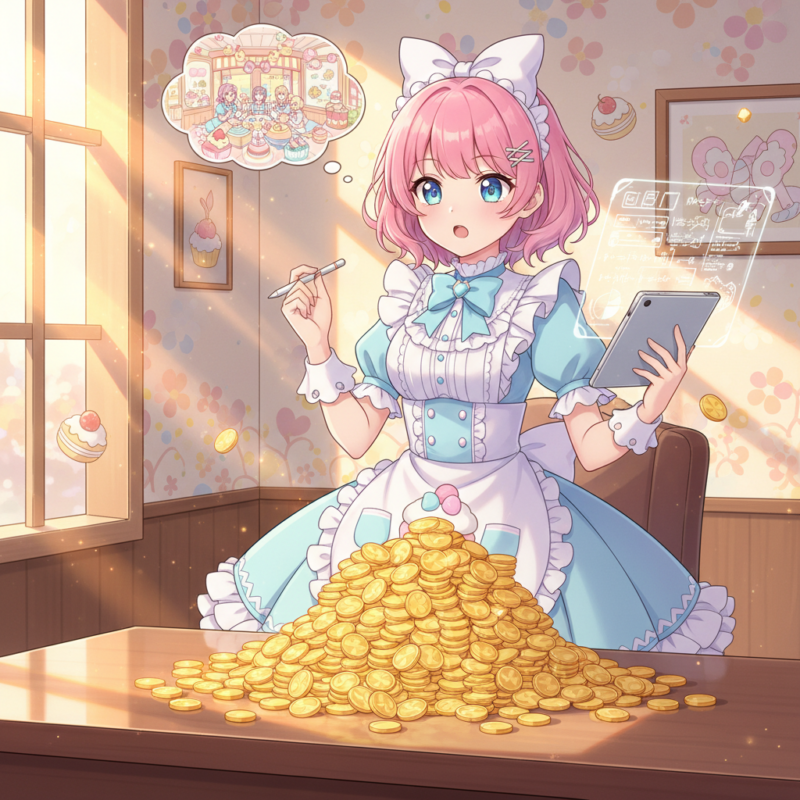 コンカフェ開業資金のリアルな相場は500万～1000万円！