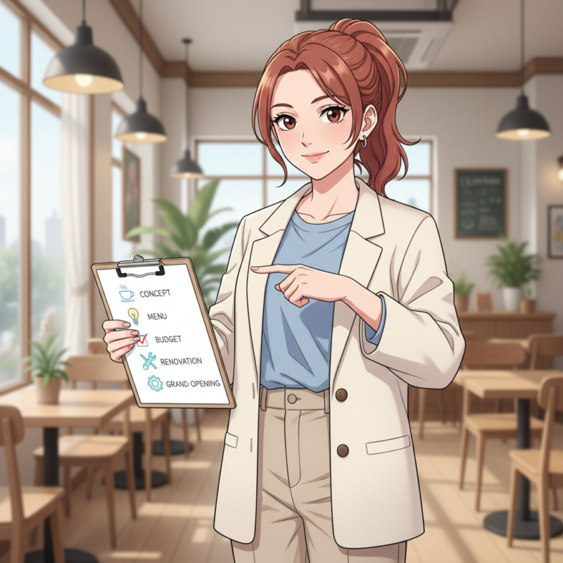 失敗しないコンカフェ開業、具体的な5ステップ