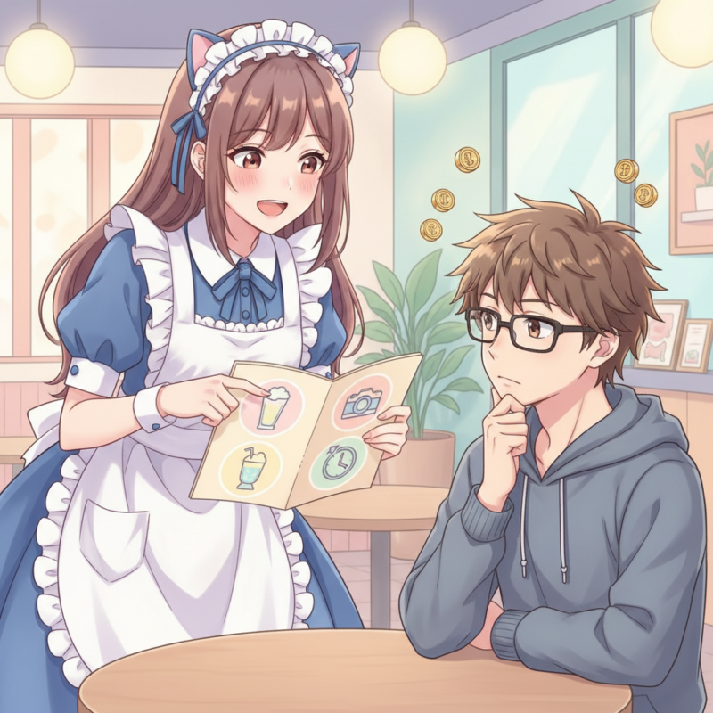 コンカフェの料金は何で決まる？料金の内訳を徹底分解