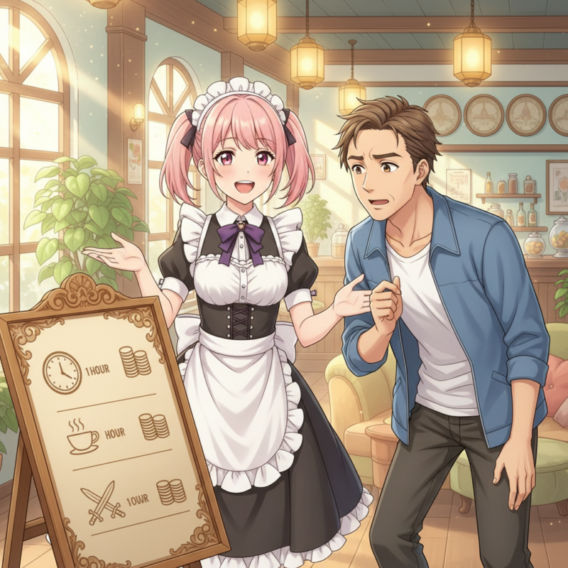 コンカフェの値段ってどうなってるの？基本料金の仕組みをゼロから解説