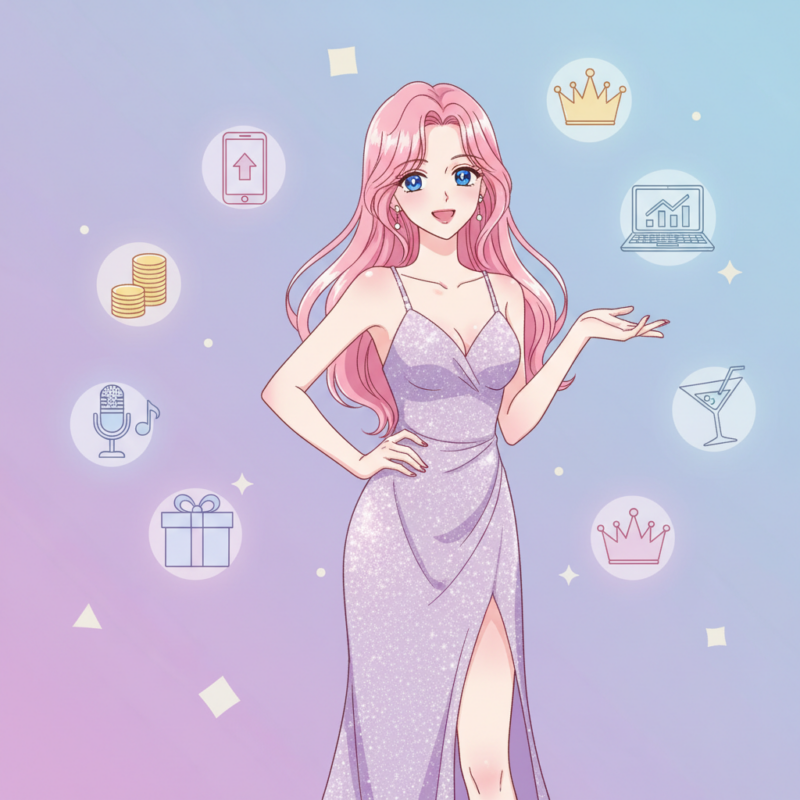 年収1000万超えラウンジ嬢が実践する稼ぎ方7選