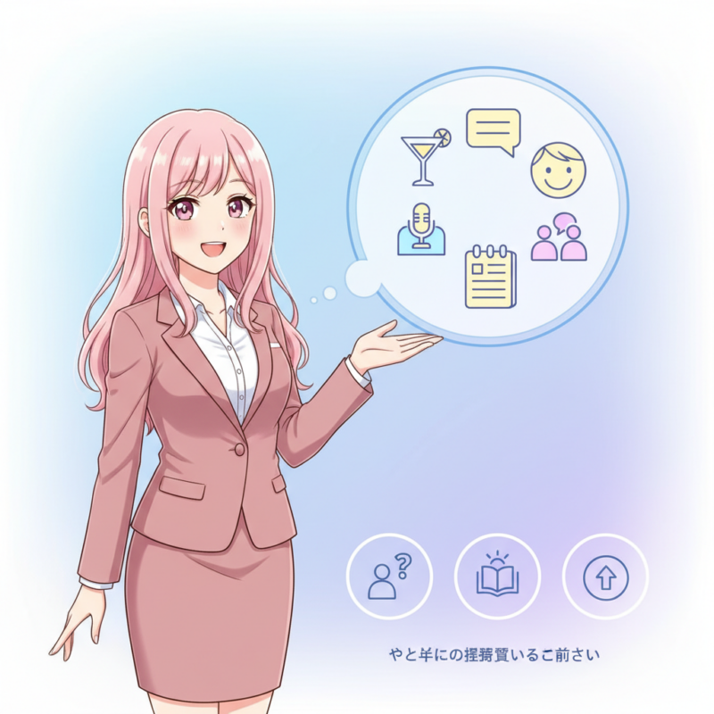 ラウンジってどんな仕事？未経験者が最初に知っておくべきこと