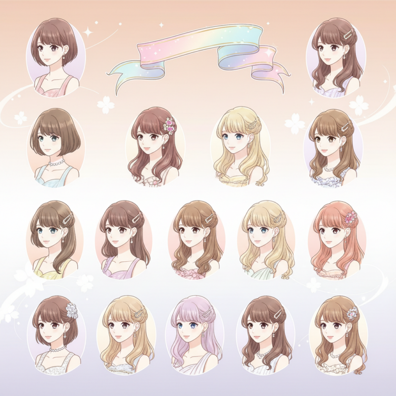 【長さ別】永久保存版！ラウンジ嬢髪型カタログ15選