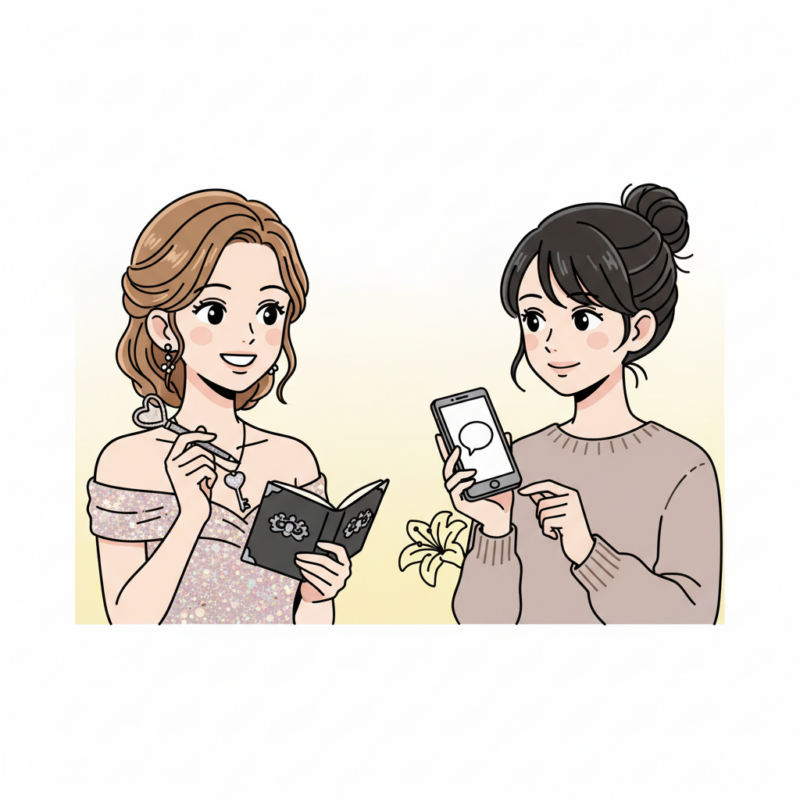 キャバ嬢 本名の解説イメージ