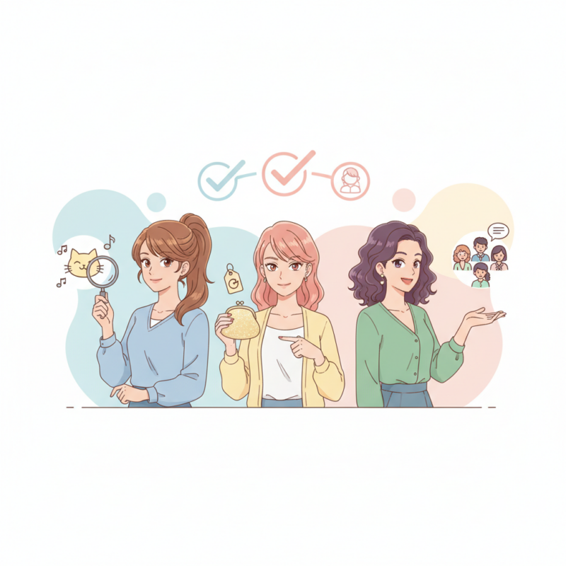 25歳からのコンカフェ選び、後悔しないための3つのチェックポイント