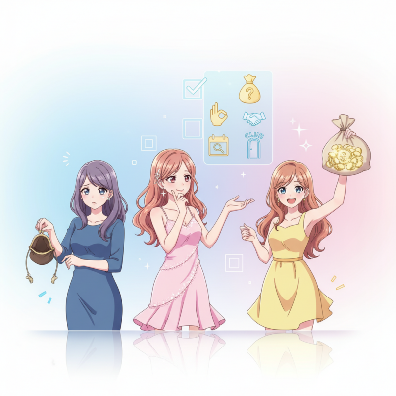 ガルバの体入で「想定より稼げない」を避けるためのチェックリスト