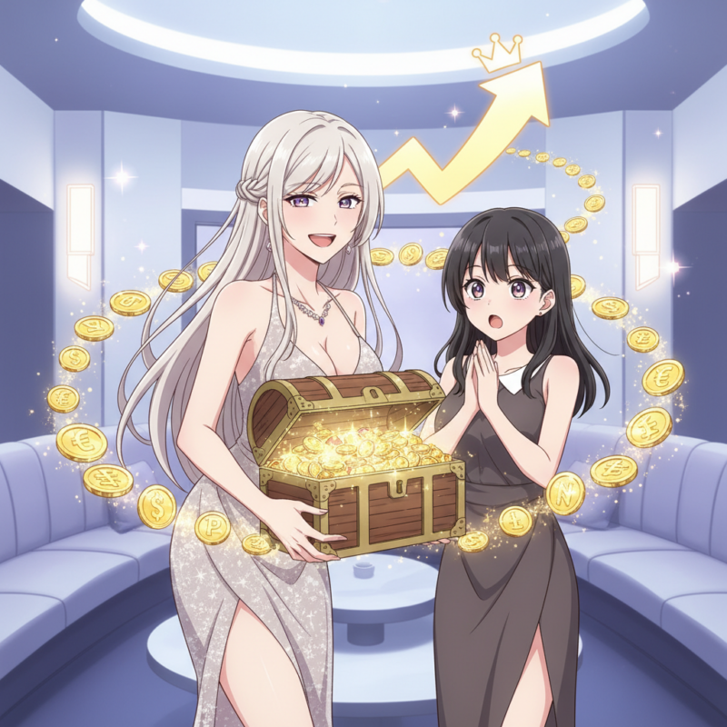 ラウンジ嬢の最高額はいくら？トップクラスが稼ぐ驚愕の月収実態