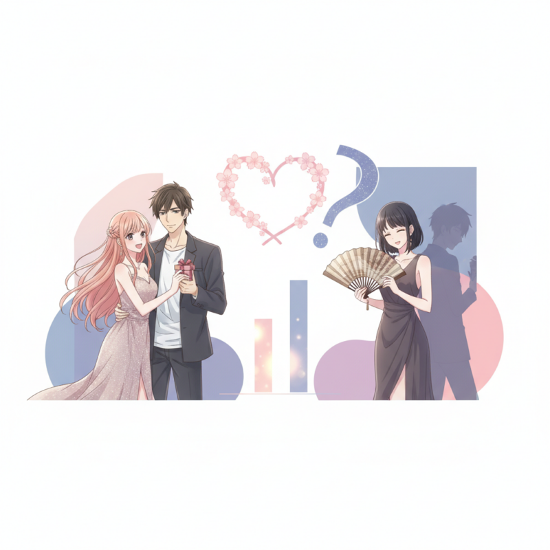 ラウンジ嬢で彼氏がいる割合はどのくらい？【2026年最新の恋愛事情】