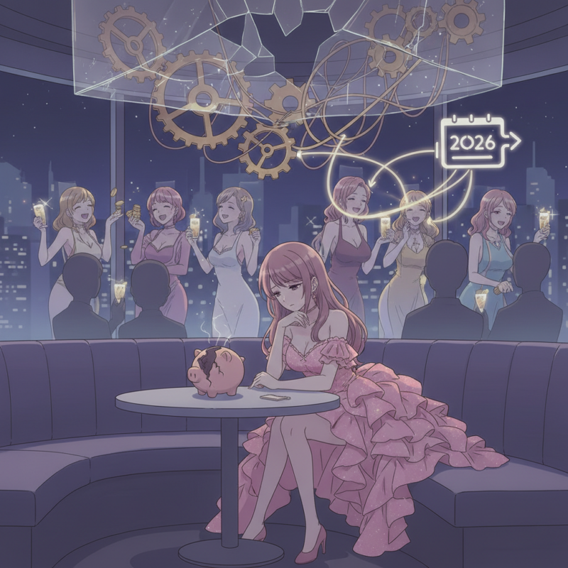 なぜ「稼げない」のか?2026年のキャバクラ業界の現状と稼げない嬢の共通点