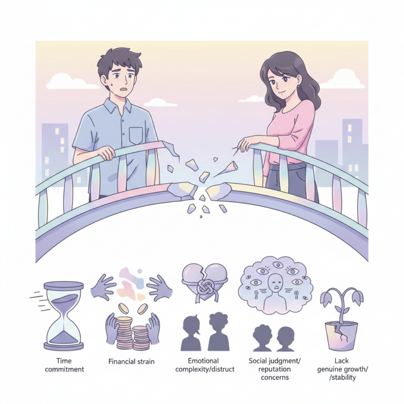 ラウンジ嬢彼女と付き合うデメリット5選