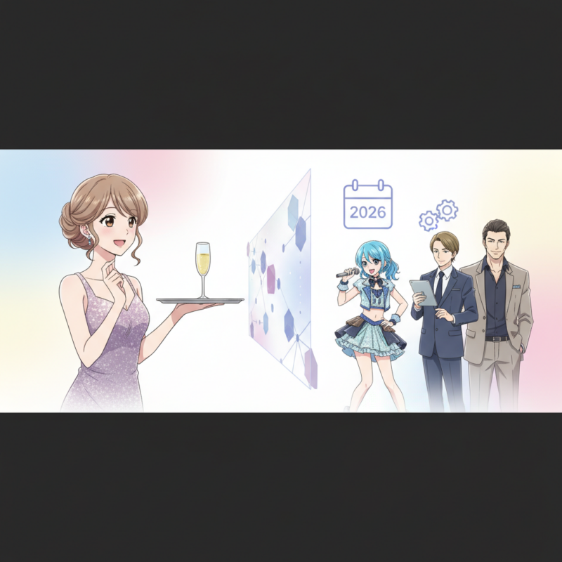 ラウンジ嬢は本当に芸能人やアイドルと接点を持てる？2026年現在のリアルな裏事情