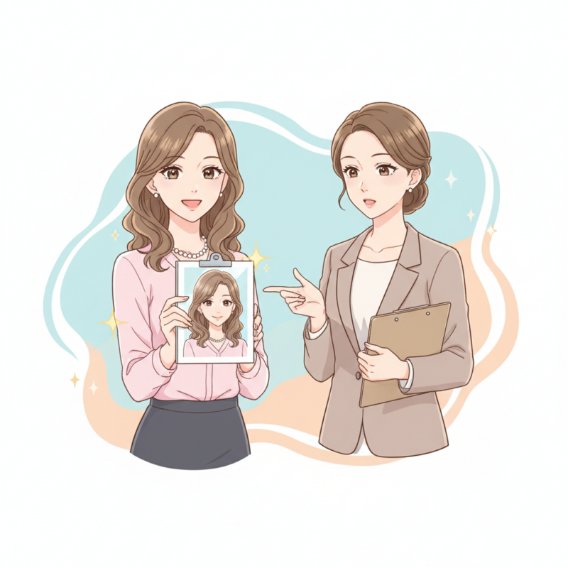 第一印象が命！ラウンジ嬢採用を勝ち取る証明写真のコツ