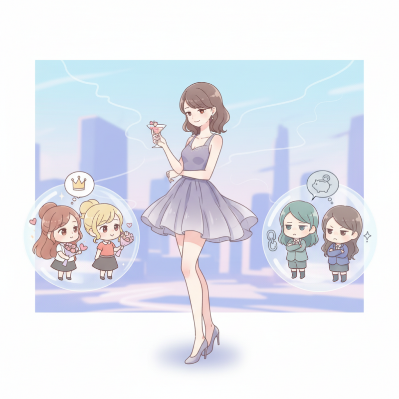 2026年現在の「ラウンジ嬢」に対するリアルな世間体とイメージ