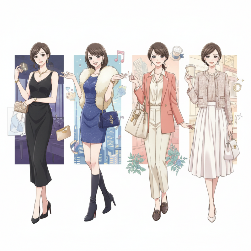 【エリア別】失敗しない私服選びのポイント（西麻布・六本木・恵比寿・銀座）