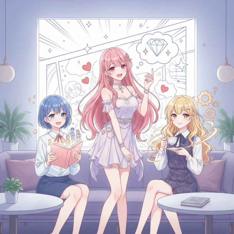 ラウンジ嬢漫画が今熱い！読者を惹きつける3つの魅力