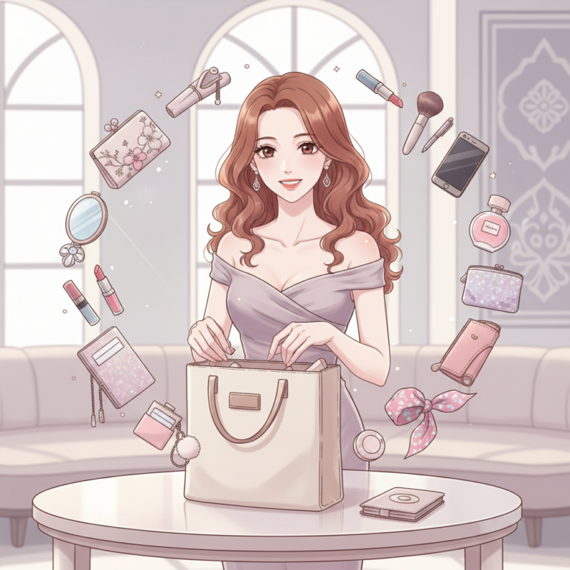 【2026年最新】ラウンジ嬢のバッグの中身と持ち物リスト12選