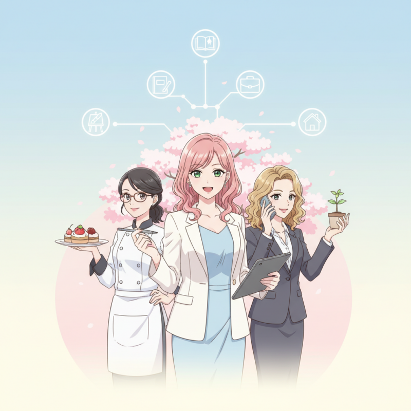 ラウンジ嬢引退後の進路は?多様化するセカンドキャリアの成功例