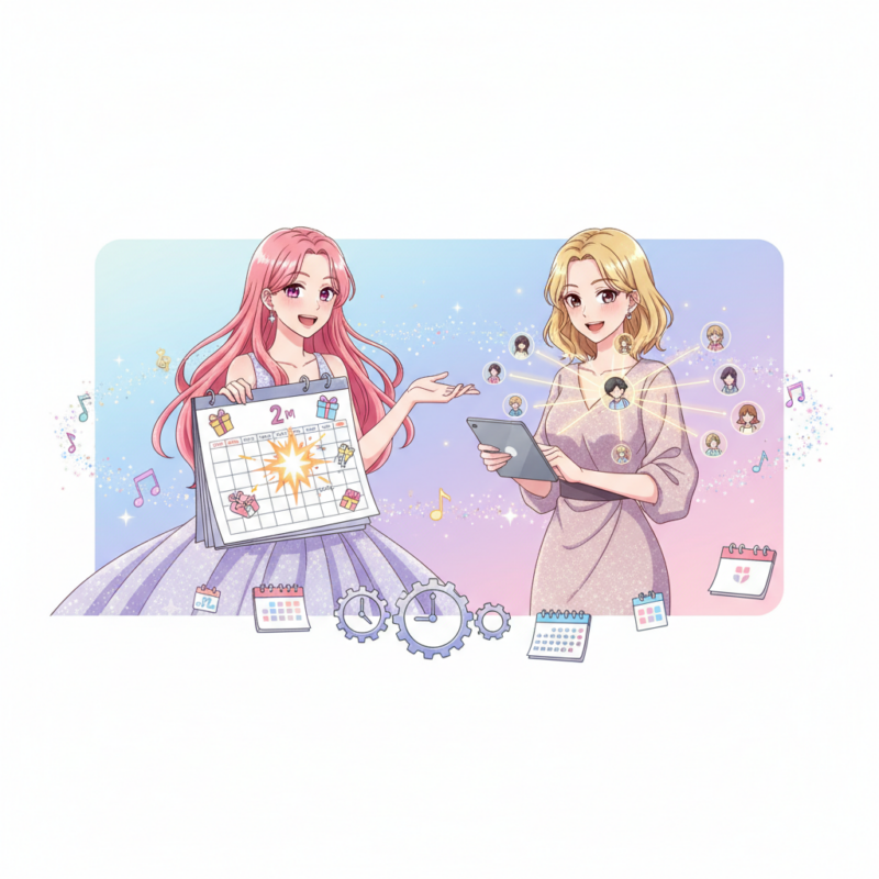 ラウンジ嬢の誕生日は準備が9割！2ヶ月前から始める集客スケジュール