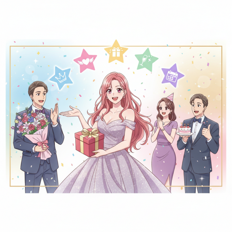 指名が止まらない！誕生日イベントの誘い方「成功の極意5選」